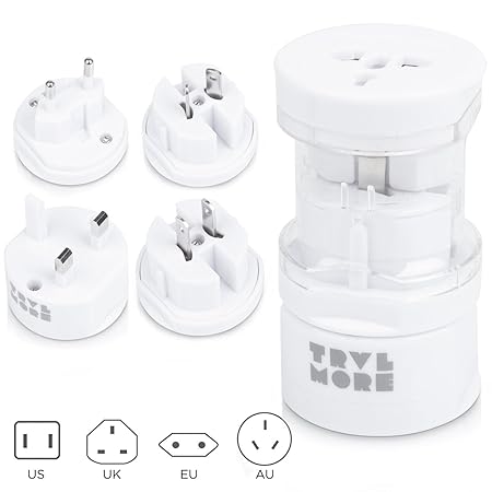 Amazon.com: Adaptador de viaje europeo - Pack Universal USA ...