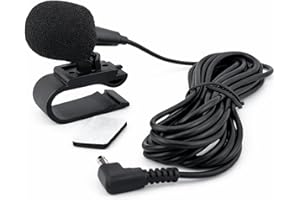 Goodsby Microphone 2.5mm Handsfree Dash Car Stereo Receiver Replacement for Pioneer AVH-120BT AVH-270BT AVH-280BT AVH-1500NEX