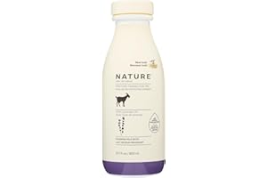 Nature by Canus Foaming Milk Bath with Smoothing Fresh Canadian Goat Milk Vitamin A B3 Potassium Zinc and Selenium, Lavender Oil, 27.1 Fl Oz