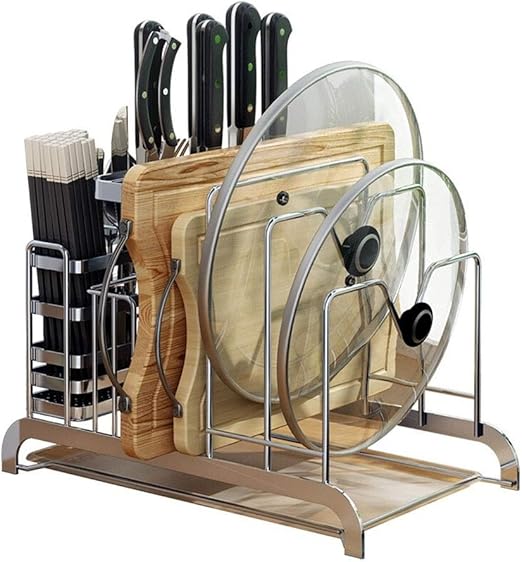 Home Shelves, Kitchen Shelves, Stainless Steel Tool Holder Cutting