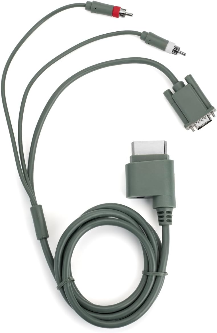 Gen Xbox 360 HD 6-Feet VGA Audio/Video Cable