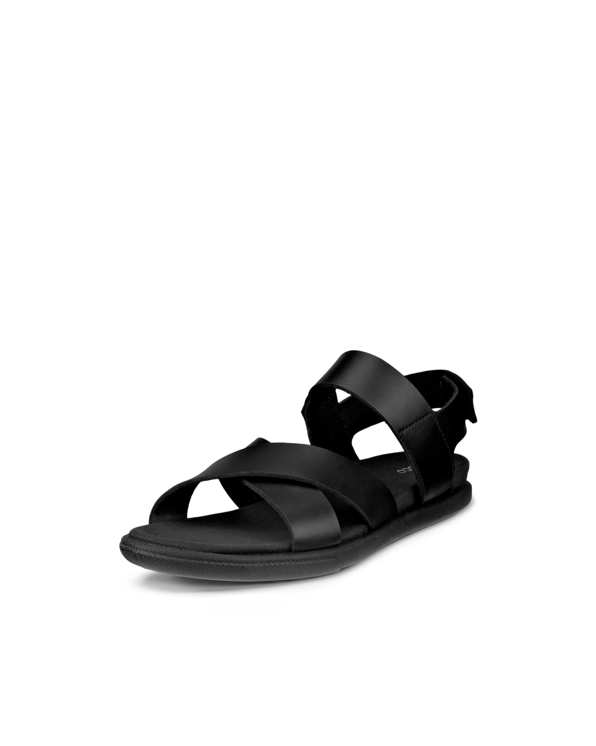 ECCO Women’s Samara Sandal, BLACK, 6-6.5