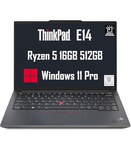 Lenovo ThinkPad ノートPC E14 RYZEN 5 16GB Amazon.com: Lenovo ThinkPad E14 Gen 5 21JR001QUS 14
