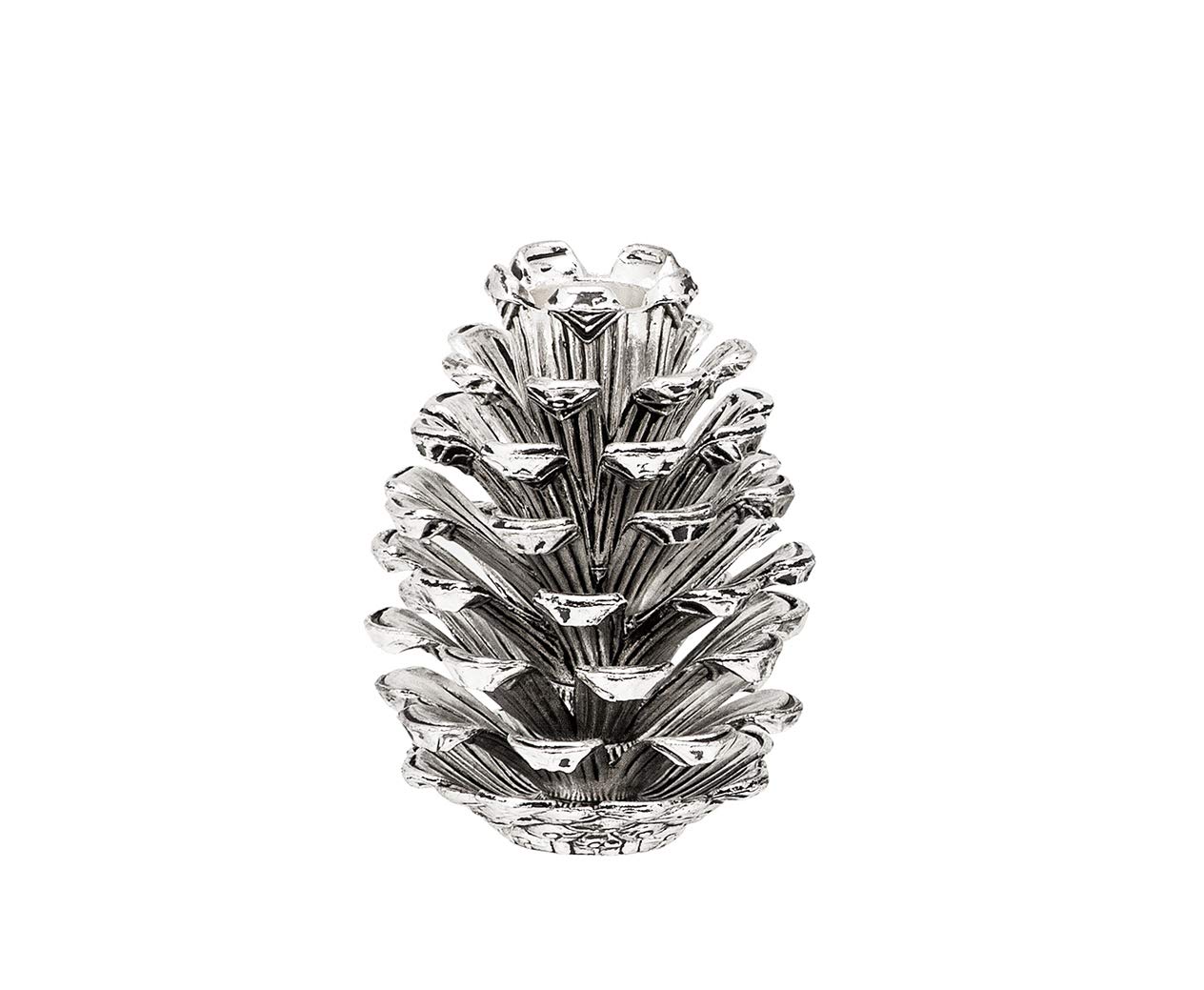EDZARD candlestick cone, silver plated, height 3.5 in
