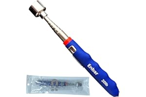 Enbar 20lbs Magnetic Telescoping Pick Up Tool for Small Metal Tools Extendable Extends from 7 to 31 in / 185-762mm,Useful for Hard-to-Reach Picking Tool,for Men, DIY Handyman, Father/Dad, Husband.