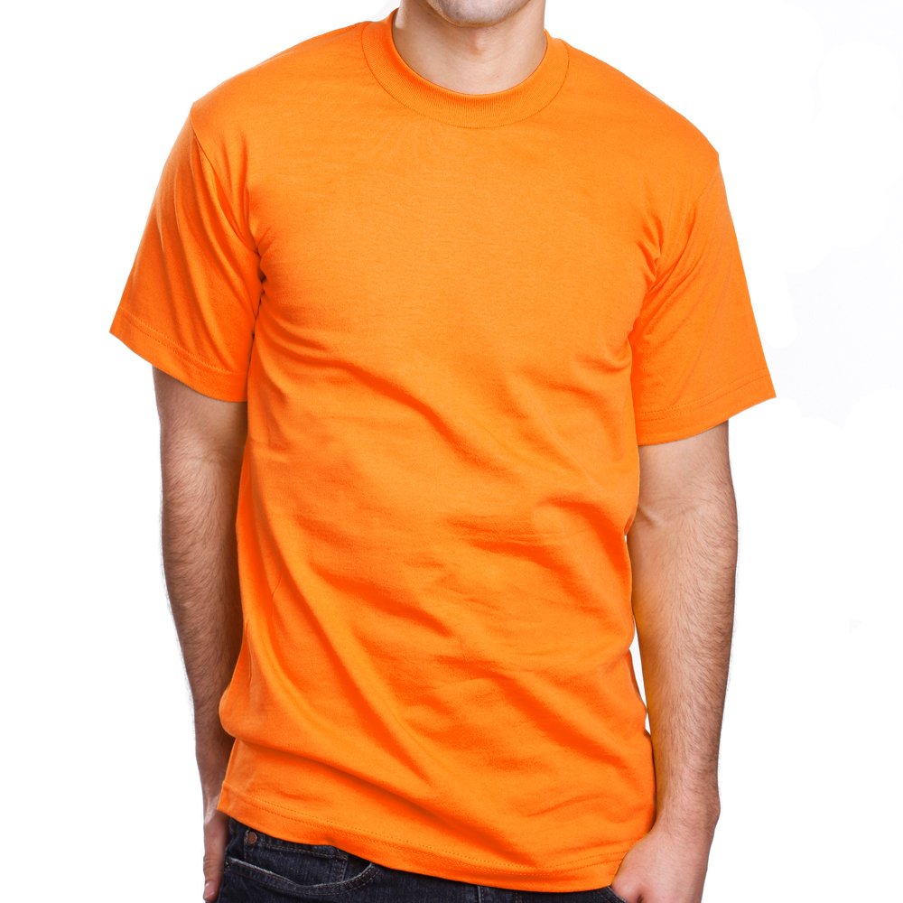 Photo 1 of PRO 5 Super Heavy Mens T-Shirt, 5XL, Orange
