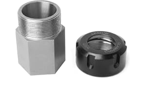 DIYDEG ER32 High Precision Collet Chuck, Tool Holders Collet Block Set, for CNC Milling Lathe Tool Lathe Engraving Machine(Hex Handle)