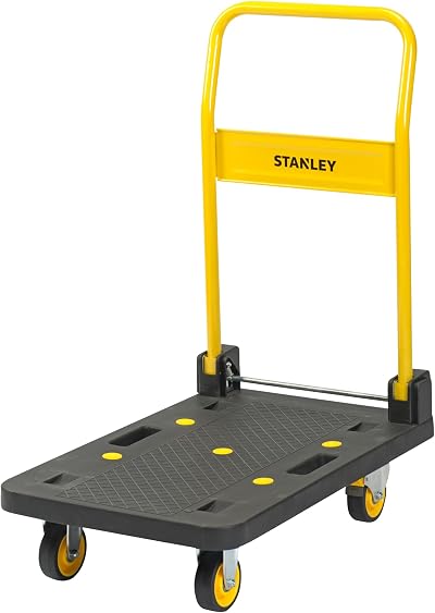 Stanley Platform Truck 150 kg - 4 Wheel Foldable Heavy-Duty Cart