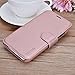 Filoto iPhone Xs Wallet Case, iPhone X Case, Premium PU Leather Wallet Case with Card Holder/Magnetic Closure Flip Cover for Apple iPhone X/Xs iPhone 10 (Rose Gold)