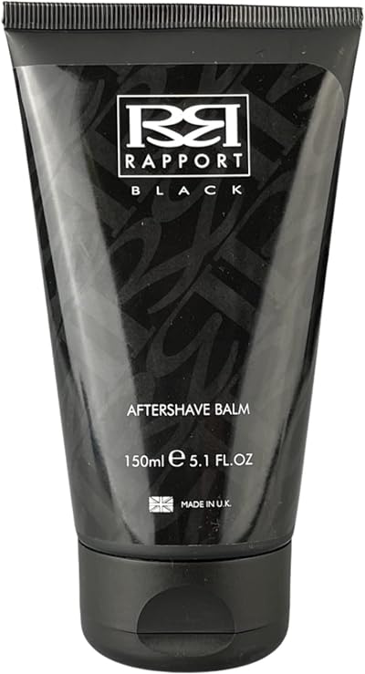 Rapport Black Aftershave Balm 150ml Soothing Post-Shave Moisturiser