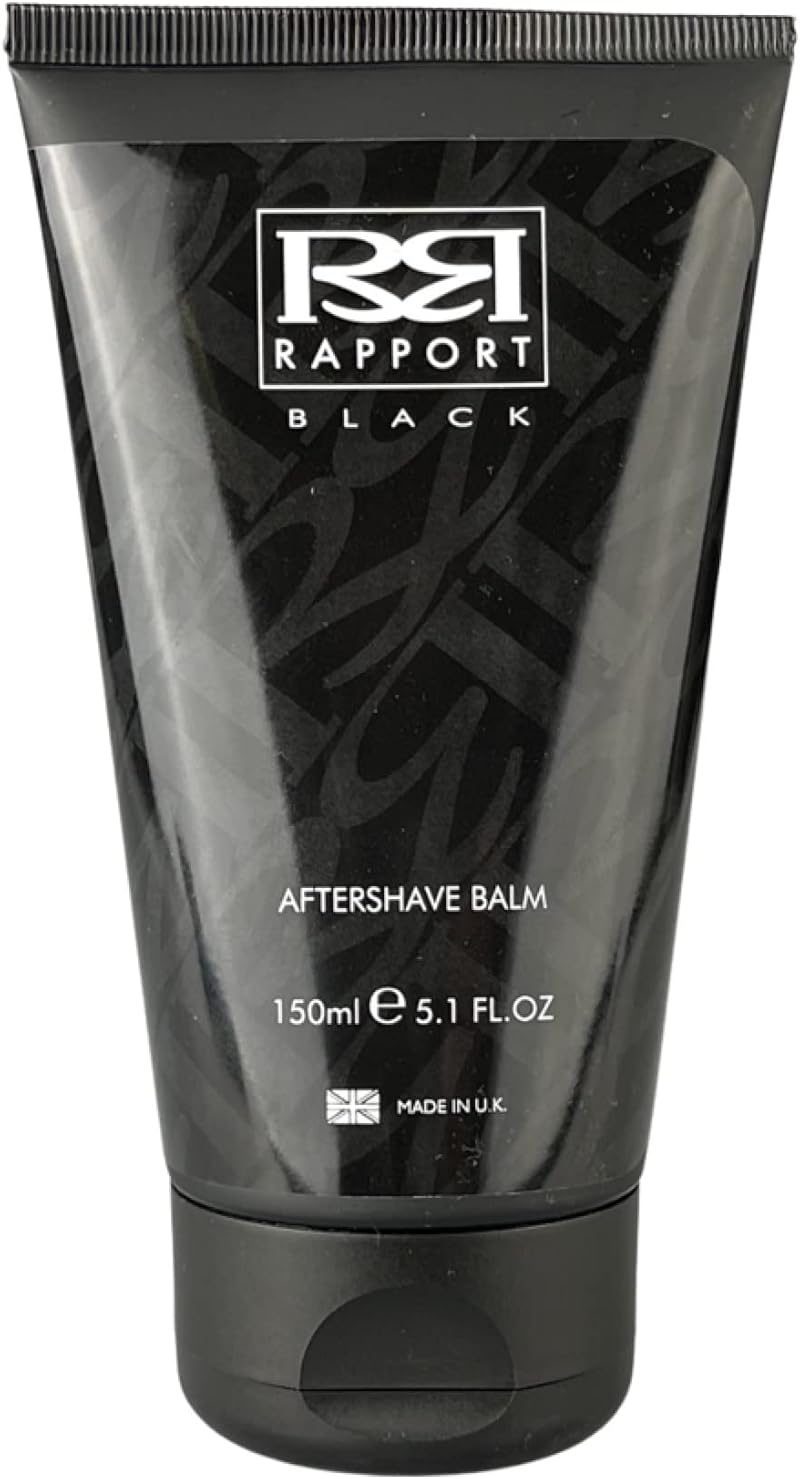 Rapport Black Aftershave Balm 150ml Soothing Post-Shave Moisturiser