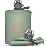 HydraPak Stow Collapsible Water Bottle – 350ml, 500ml, 1L – Ultralight, Leak-Proof, BPA-Free, Filter Compatible Travel & Hiking Flask