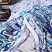 Sandyshow 3PC India Elephant Bedding Full/Queen Bohemia Microfiber Duvet Cover Set, Mandala Design (King, Elephant)