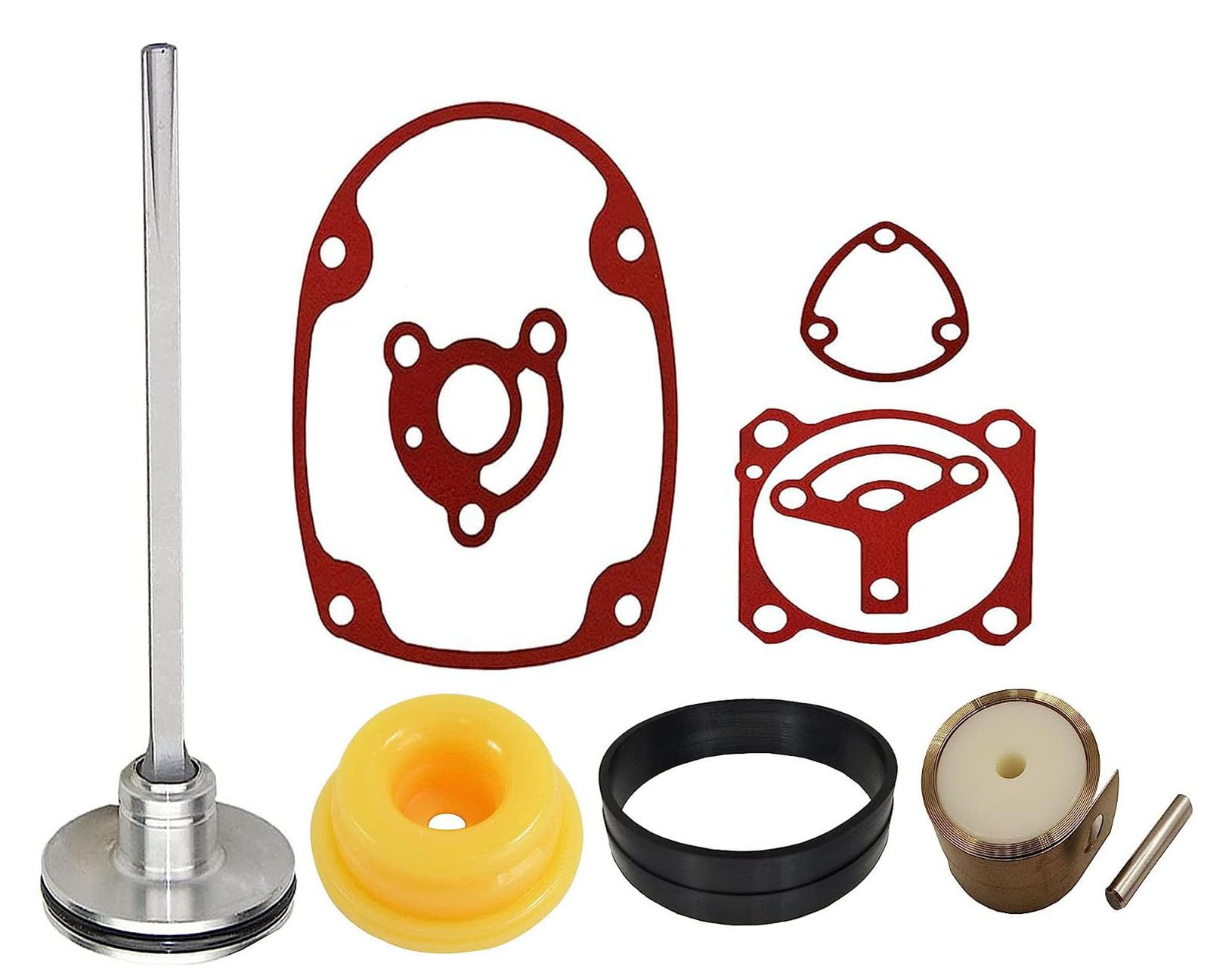 Photo 1 of 877-323 Tools Parts Gasket Kit Bumper, Ribbon Spring, O-Ring Gasket Pneumatic Tools Air Nail Gun Parts for Hitachi NR83A NR83 NR83A2 NR83A2(S)