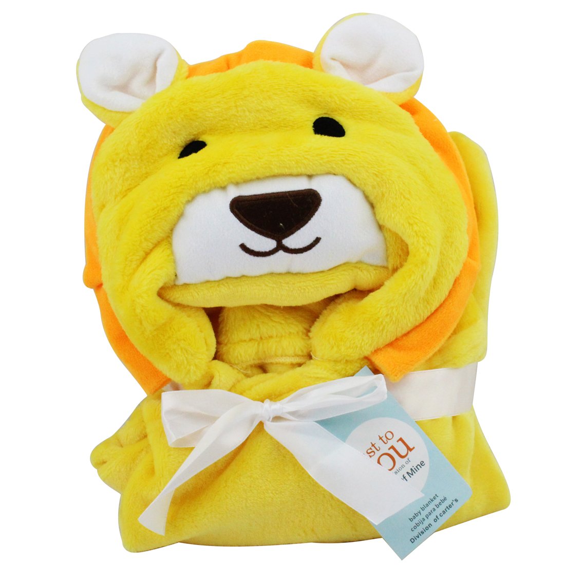 Extra Soft Lion Hooded Baby Towel for Infant, Toddler, Newborn and Kids at Bath, Pool and Beach