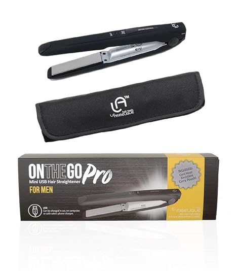 Buy Le Angelique Mini Travel Beard And Hair Straightener Micro