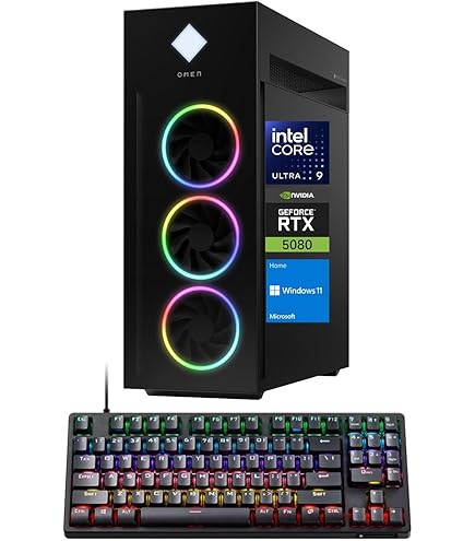 Amazon.com: HP OMEN 45L GT22 RTX 5090 Gaming Desktop, Intel Ultra