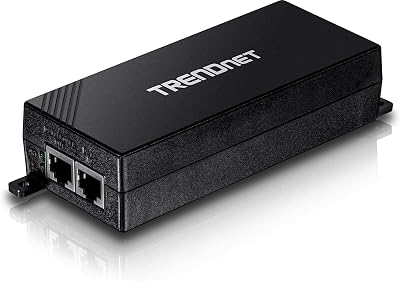 TRENDnet TPE-115GI Gigabit PoE+ Injector IEEE 802.3at 100m Network Power
