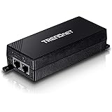 TRENDnet Gigabit Power Over Ethernet Plus Injector, Converts Non-Poe Gigabit To Poe+ Or PoE Gigabit, Supplies PoE (15.4W) Or