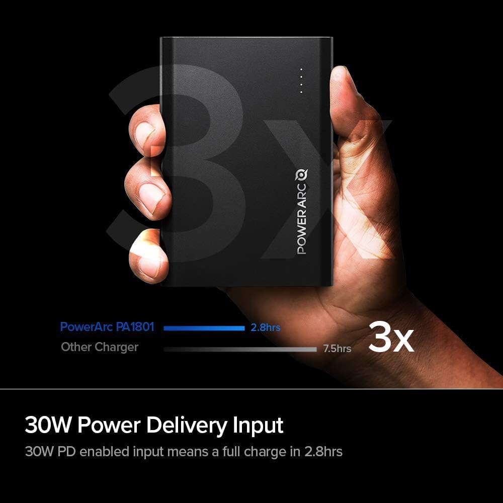 Powerarc Arcpack 60w Pd Powerbank mah 3 Port Usb C Amazon De Elektronik