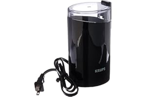 Krups Fast Touch Coffee Grinder Electric 3 Oz. Black