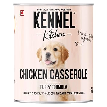 Kennel Kitchen Wet Puppy Food, Chicken Casserole, 200 GMS (Pack of 6)