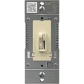Legrand 150 Watt, Ivory, LED Toggle Dimmer Switch, Flicker-Free, Dimmable LED Lighting Control