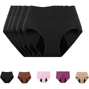 Qurove Fluxe 100% Leak-Proof Underwear That Won't Let You Down for Women Leakproof, Discreet, Absorbent