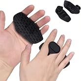 NiuMid Anti-Slip Workout Grips - Ergonomic Rubber Hand Protector Gloves for Weight Lifting, Pull-Ups, Gym Training and Exercise, for Men and Women