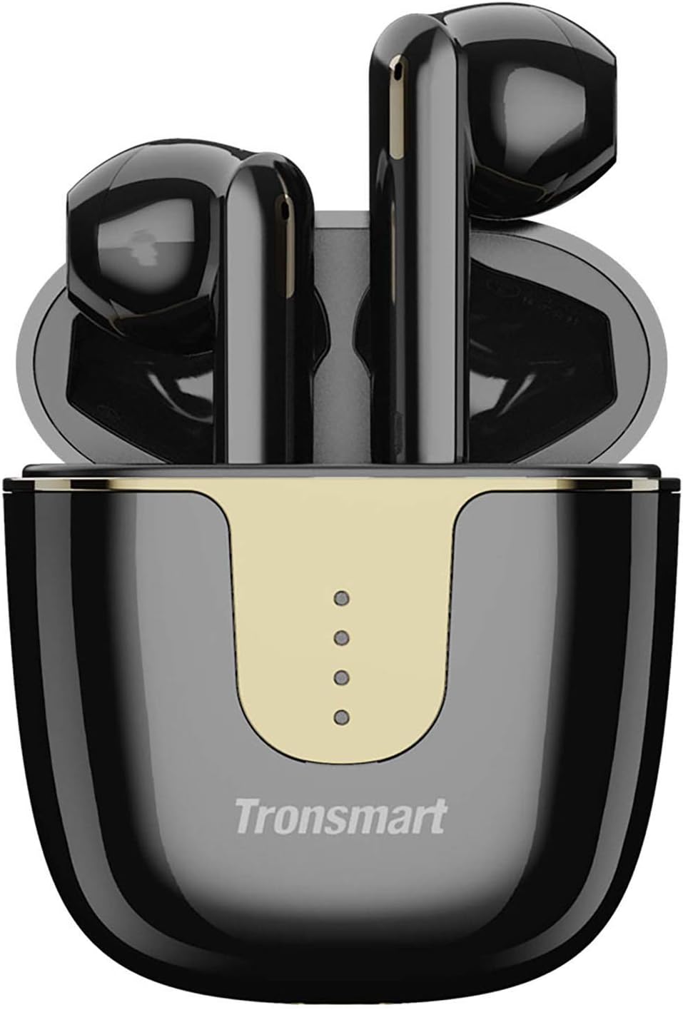 Tronsmart Onyx Ace Auriculares Bluetooth 5.0, Qualcomm Chip QCC3020, TWS Auriculares Inalámbricos con 4 Micrófonos, 24H Playtime, Aptx HD Calidad de Sonido, Cancelación de Ruido, Carga Rapida y IPX5