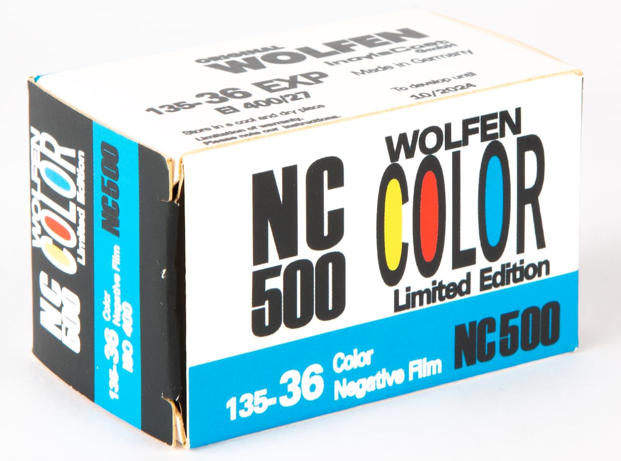 Original Wolfen (Orwo) NC500 Colour Small Film 400 ASA 36 Shots Made in Germany