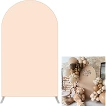 Amazon.com : Chiara Backdrop Arched Wall 4x7Ft Metal Arch Backdrop ...