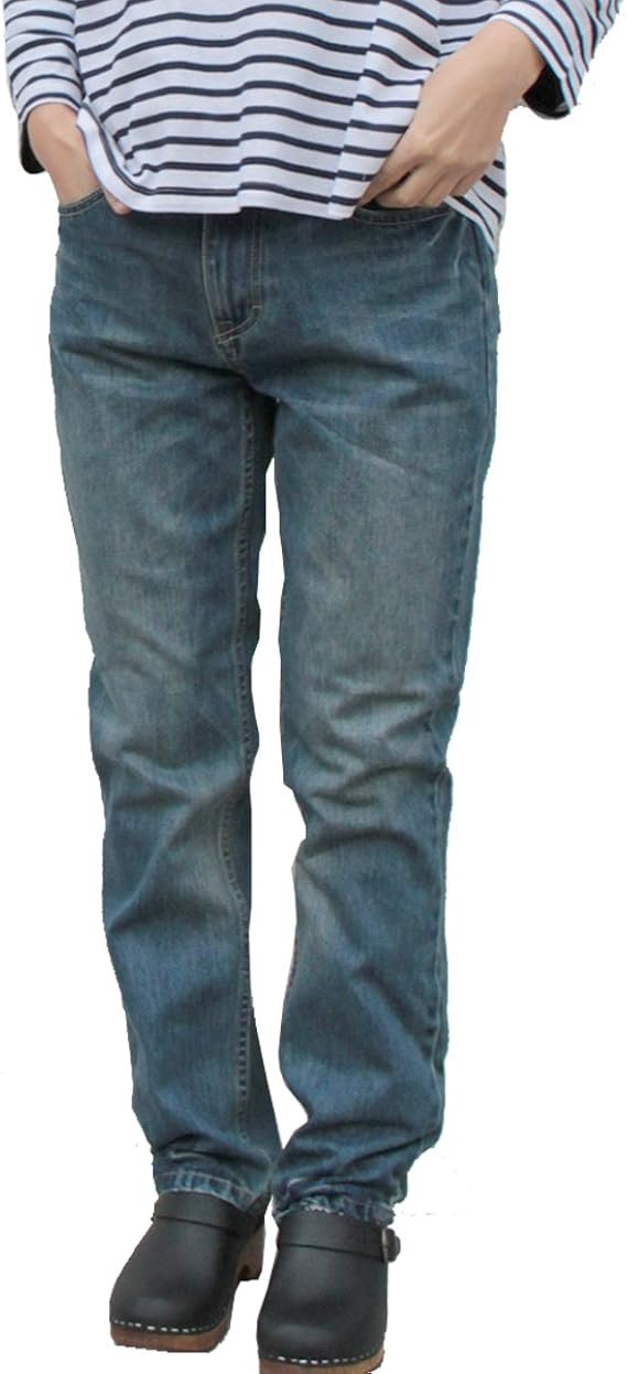 Amazon ボーイズデニムパンツ デニム パンツ レディース S M L Ll アスレジャー ウエストゴム 本格 加工こだわり こなれ感 G Nals ジーンズ ジーンズ 通販
