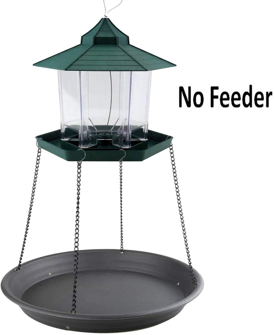 bird feeder catch tray