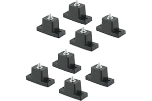 AMGSH 8 Pack Rubber Vibration Isolator Mounting Bracket for Air Conditioner Condenser Mounting Bracket for Outdoor Mini Split