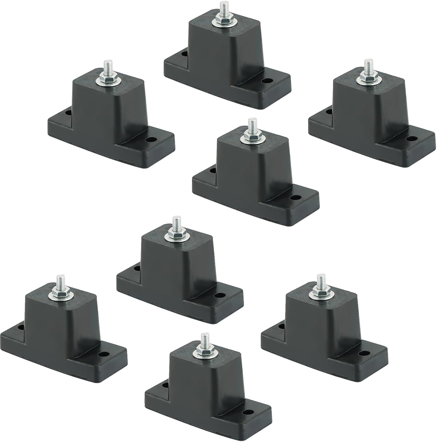 Photo 1 of AMGSH 8 Pack Rubber Vibration Isolator Mounting Bracket for Air Conditioner Condenser Mounting Bracket for Outdoor Mini Split