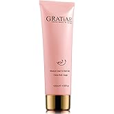 Gratiae Organics Moisture Cream for Multi-Use for face and body, anti-aging face cream, skin care with aloe vera gel, face moisturizer, light, non sticky 4.05 Fl oz
