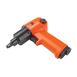 Groz 61910 3/8" Pneumatic Impact Wrench, Aluminium