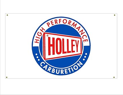 Signs By Woody High Performance Holley Carburetor Garage Banner