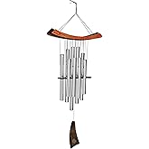 Woodstock Wind Chimes, Outdoor Decor, Patio and Garden Decor for Outside, Front Porch Decor, (34") Wind Chimes for Patio Deco