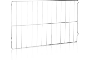 WILLGOON New Upgraded W10256908（24 x 15-3/4 Inches）Oven Rack Replacement for Whirlpool Range Stove Oven Parts, Replaces W10138079, 3195710, W10179196, 304 Stainless Steel, 1Pcs