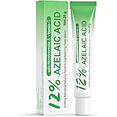 12% Azelaic Acid Serum for Acne & Redness Relief, Azelaic Acid Face Cream with Niacinamide & Vitamin C Formula for Fresher Sk