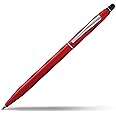 Cross Click Refillable Ballpoint Pen Presented in a Everyday Gift Box - Medium Point, Black Ink, Crimson
