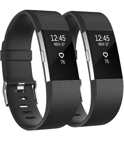 Bracelet milanais Fitbit Charge 2 (noir