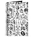 CafePress Anatomy_W_Twin_Duvet Spiral Bound Journal Notebook, Personal Diary, Lined