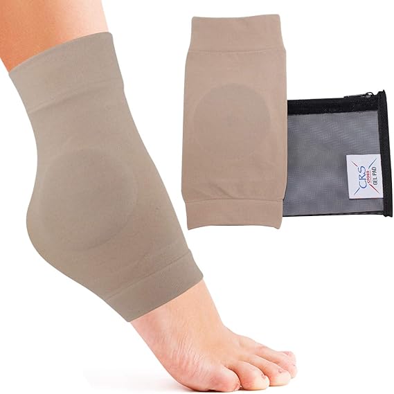 CRS Cross Ankle Malleolar Gel Sleeves Padded Skate Socks with Ankle