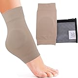 CRS Cross Ankle Malleolar Gel Sleeves - Padded Skate Socks with Ankle Bone Pads for Ice Skating, Hockey, Inline, Roller, Ski, Hiking or Riding Boots. Ankle Protector and Cushion