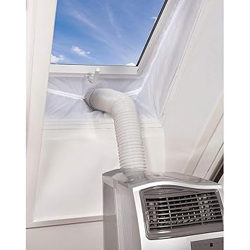 AirLock Fensterabdichtung? Queta 4M Fensterabdichtung Für mobile Klimageräte, Abluft-Wäschetrockner? Klimaanlagen, Ablufttroc