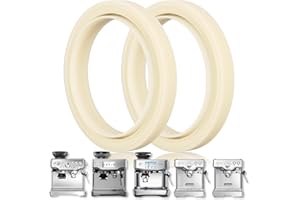 HUGUWDY 54MM Silicone Steam Ring 2PCS，Brevilles Gasket Replacement for Breville Espresso Machine Parts Breville Espresso Machine Accessories 878/870/860/840/810/500/450 and Sage 500/870/875/880/810/878