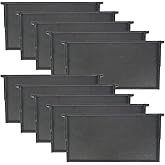 witbee 10 Pack Plastic Beekeeping Frame with Beeswax Coating Foundation Sheets, All-in-One Frame and Foundation, Deep Beehive Frame for Beekeeping 9-1/8-Inch, Black
